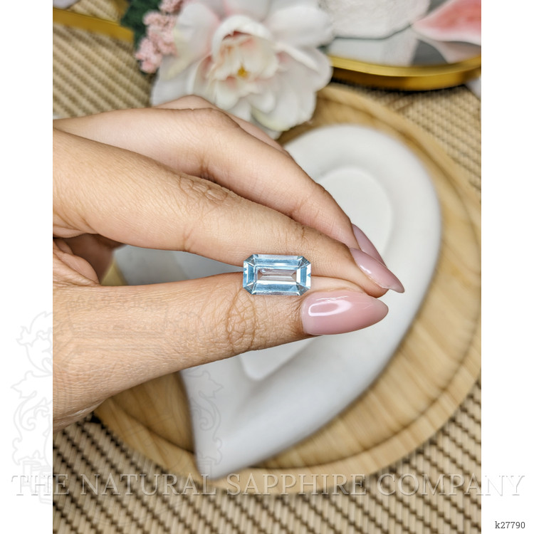 3.89 Ct. Blue Aquamarine from Madagascar