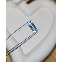 1.38 Ct. Blue Aquamarine from Madagascar Life Style