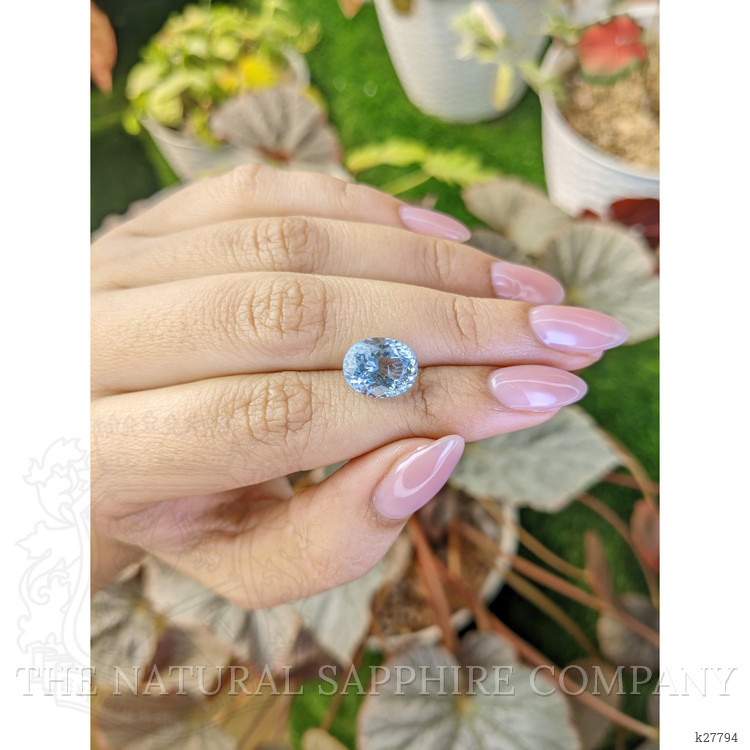 4.17 Ct. Blue Aquamarine from Madagascar