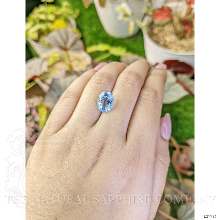 4.17 Ct. Blue Aquamarine from Madagascar