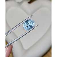 4.17 Ct. Blue Aquamarine from Madagascar Life Style