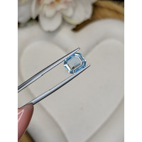1.63 Ct. Blue Aquamarine from Madagascar Life Style