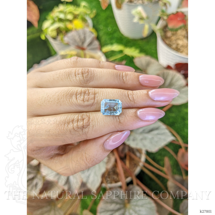 4.77 Ct. Blue Aquamarine from Madagascar