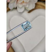 4.77 Ct. Blue Aquamarine from Madagascar Life Style