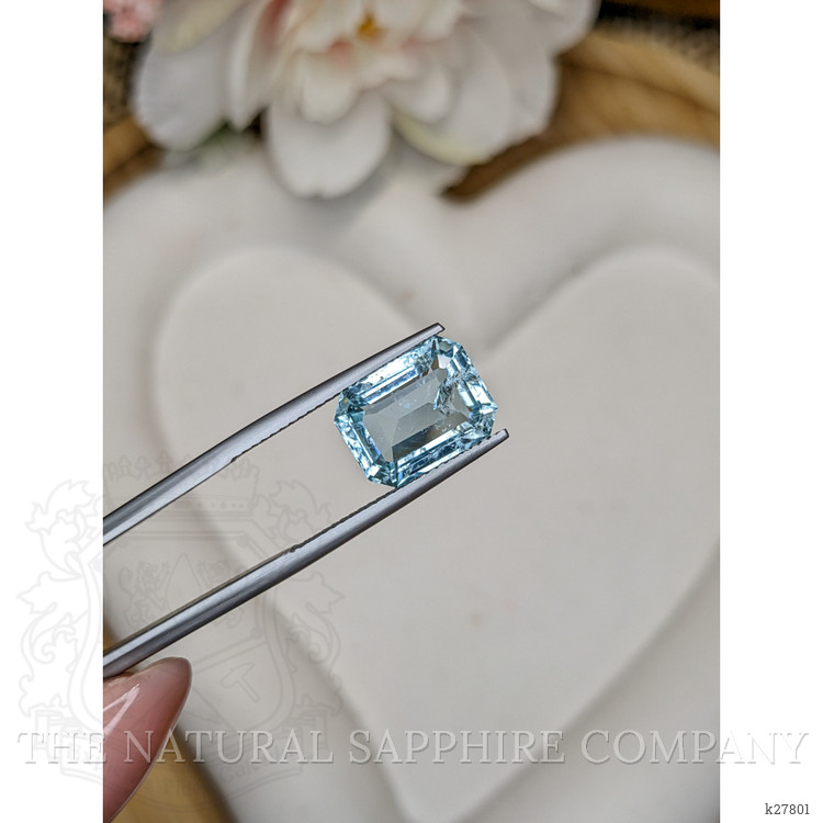4.77 Ct. Blue Aquamarine from Madagascar