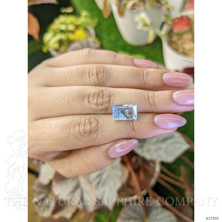 3.68 Ct. Blue Aquamarine from Madagascar