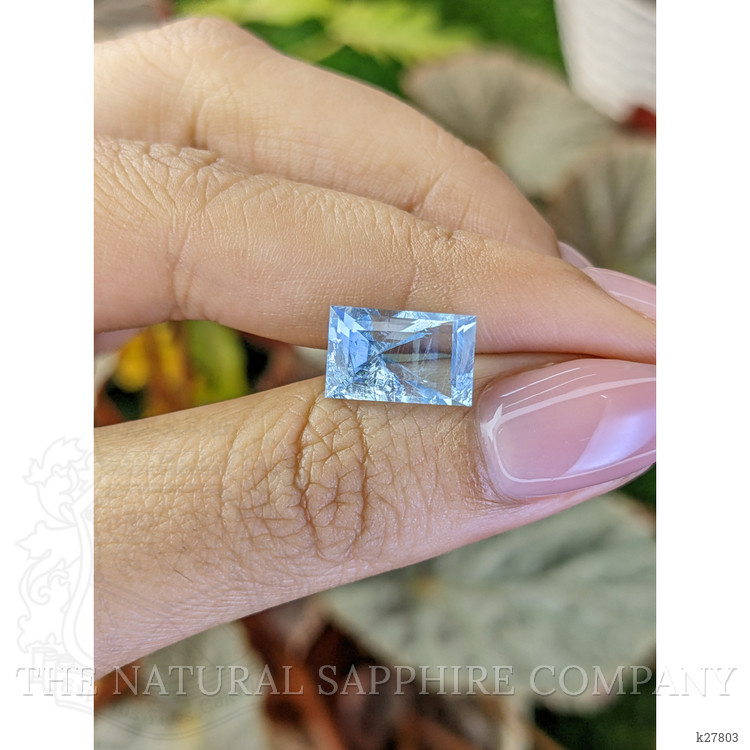 3.68 Ct. Blue Aquamarine from Madagascar