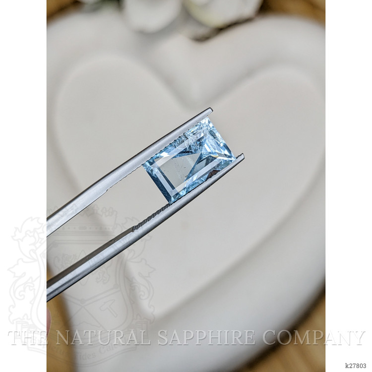 3.68 Ct. Blue Aquamarine from Madagascar