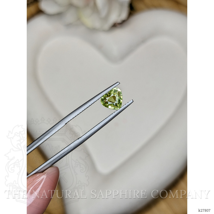 1.02 Ct. Yellowish Green Chrysoberyl from Ceylon (Sri Lanka)