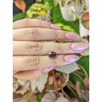 2.66 Ct. Purplish Red Rhodolite Garnet from Ceylon (Sri Lanka) Life Style