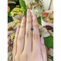 0.81 Ct. Blue Cobalt Spinel from Ceylon (Sri Lanka) Life Style