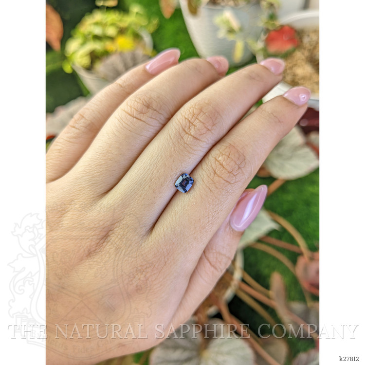 0.74 Ct. Blue Cobalt Spinel from Ceylon (Sri Lanka)