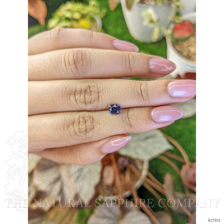 0.74 Ct. Blue Cobalt Spinel from Ceylon (Sri Lanka)