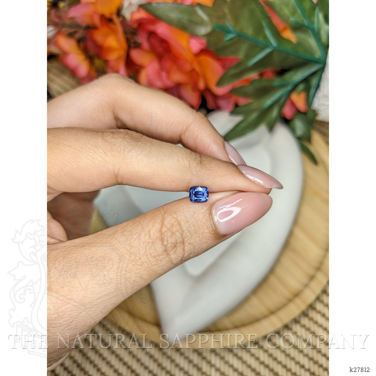 0.74 Ct. Blue Cobalt Spinel from Ceylon (Sri Lanka)