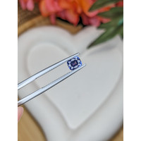 0.74 Ct. Blue Cobalt Spinel from Ceylon (Sri Lanka) Life Style