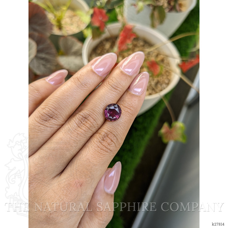 4.29 Ct. Pinkish Purple Spinel from Ceylon (Sri Lanka)
