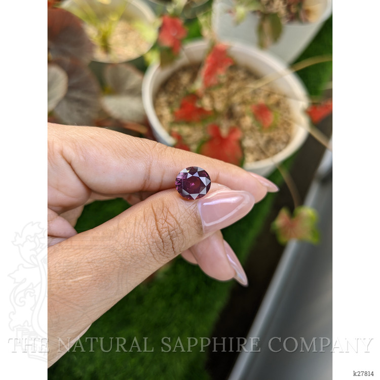 4.29 Ct. Pinkish Purple Spinel from Ceylon (Sri Lanka)