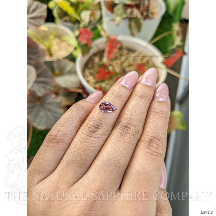 1.86 Ct. Purplish Pink Spinel from Ceylon (Sri Lanka)