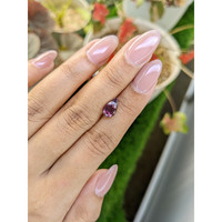 1.86 Ct. Purplish Pink Spinel from Ceylon (Sri Lanka) Life Style