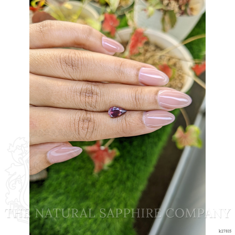 1.86 Ct. Purplish Pink Spinel from Ceylon (Sri Lanka)