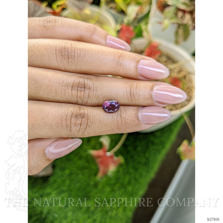 2.38 Ct. Pinkish Purple Spinel from Ceylon (Sri Lanka)