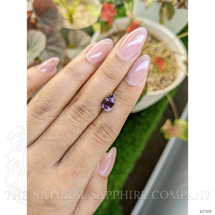 2.28 Ct. Pinkish Purple Spinel from Ceylon (Sri Lanka)