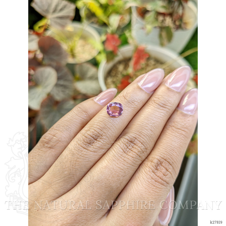1.51 Ct. Purplish Pink Spinel from Ceylon (Sri Lanka)
