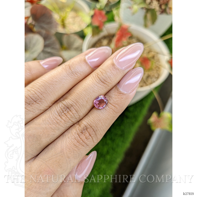 1.51 Ct. Purplish Pink Spinel from Ceylon (Sri Lanka)