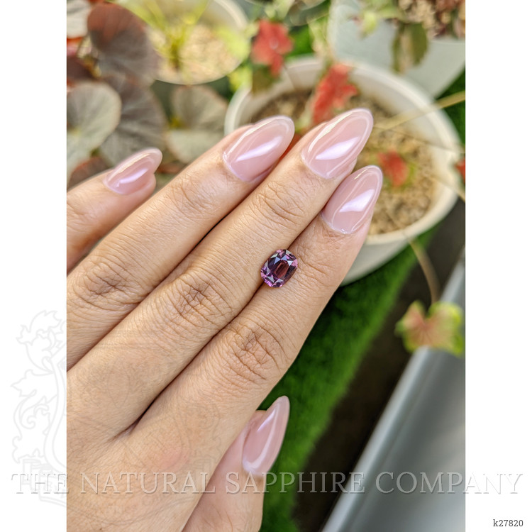 1.77 Ct. Pinkish Purple Spinel from Ceylon (Sri Lanka)