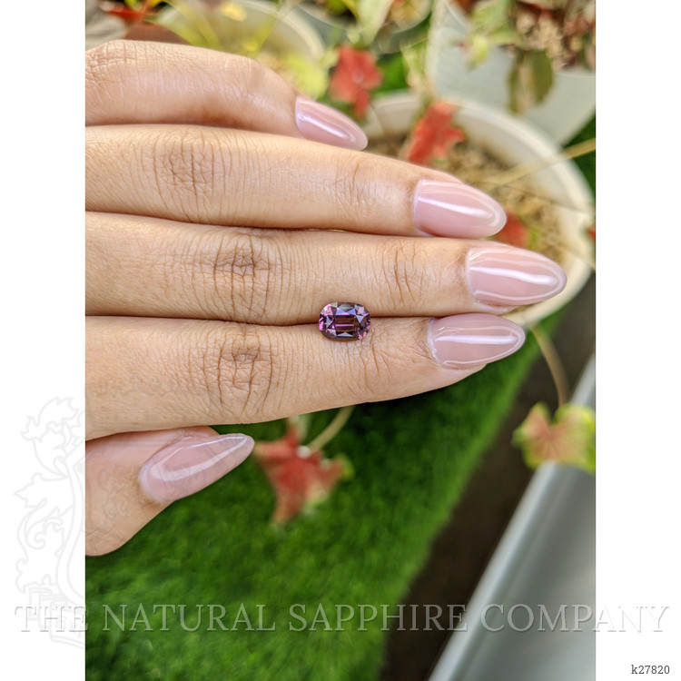 1.77 Ct. Pinkish Purple Spinel from Ceylon (Sri Lanka)