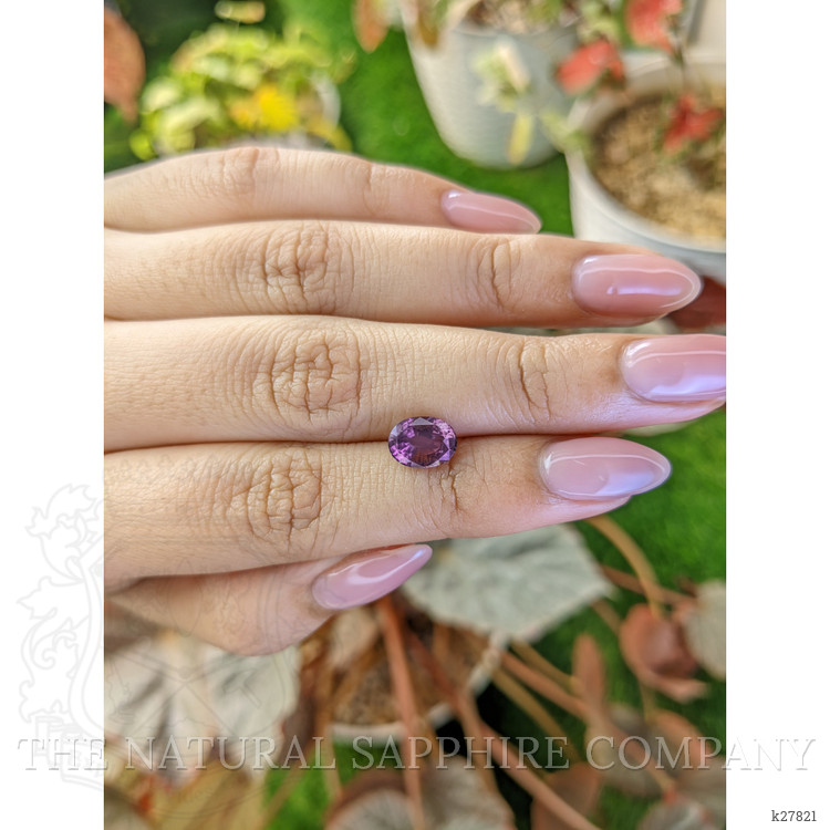 2.03 Ct. Purplish Pink Spinel from Ceylon (Sri Lanka)