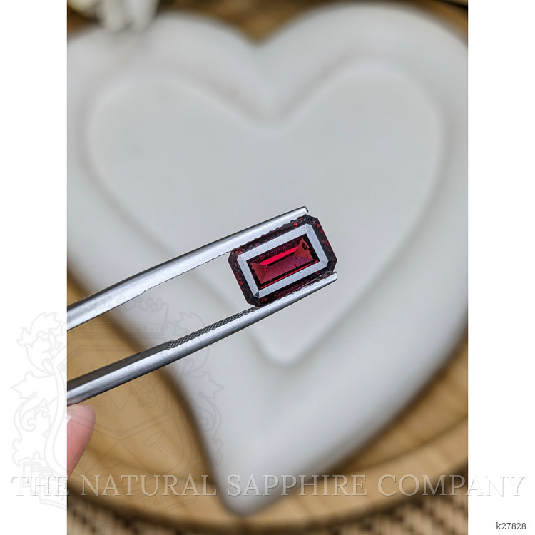 3.30 Ct. Purplish Pink Rhodolite Garnet from Ceylon (Sri Lanka)