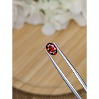 0.94 Ct. Pinkish Red Garnet from Ceylon (Sri Lanka) Life Style