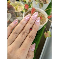 1.18 Ct. Purplish Pink Garnet from Ceylon (Sri Lanka) Life Style