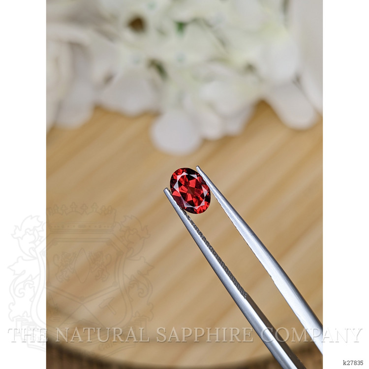1.18 Ct. Purplish Pink Garnet from Ceylon (Sri Lanka)