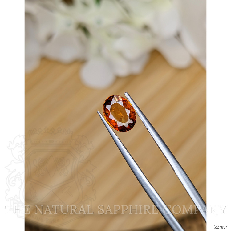 1.44 Ct. Orange Hessonite Garnet from Madagascar