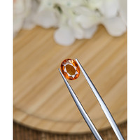 1.71 Ct. Orange Hessonite Garnet from Madagascar Life Style