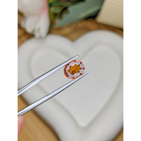 2.02 Ct. Reddish Orange Hessonite Garnet from Madagascar Life Style