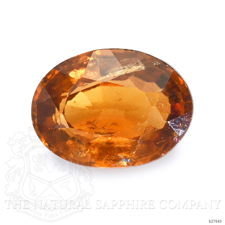2.19 Ct. Orange Hessonite Garnet from Madagascar