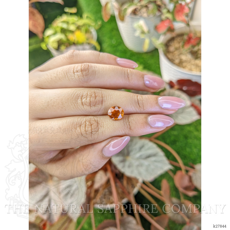 2.94 Ct. Orange Hessonite Garnet from Madagascar