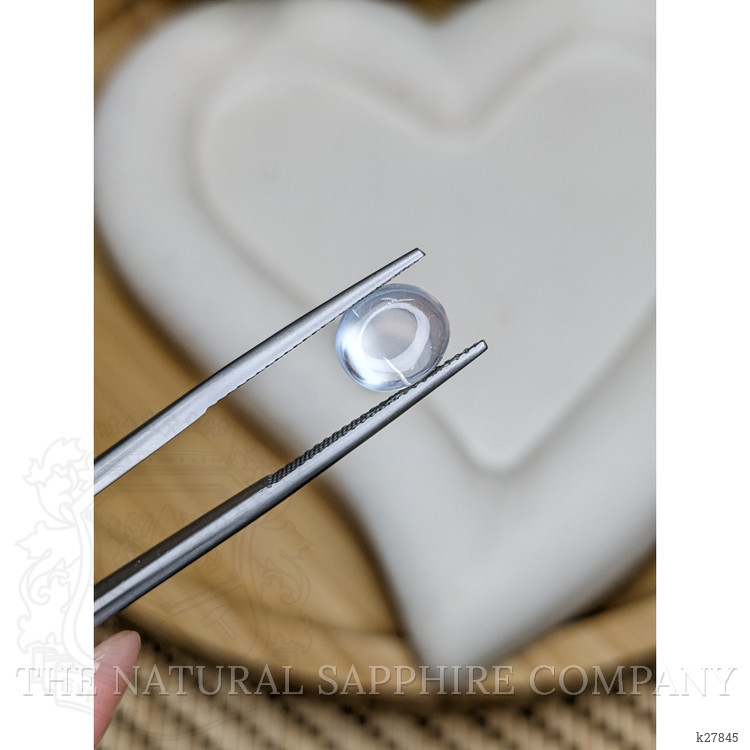 2.08 Ct. White Cabochon Moonstone from Ceylon (Sri Lanka)