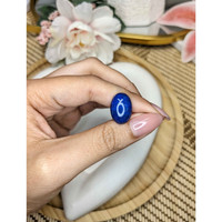 9.01 Ct. Cabochon Lapis from Afghanistan Life Style