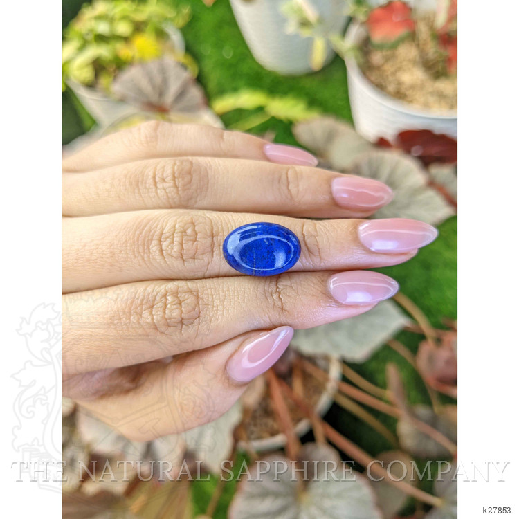 9.01 Ct. Cabochon Lapis from Afghanistan