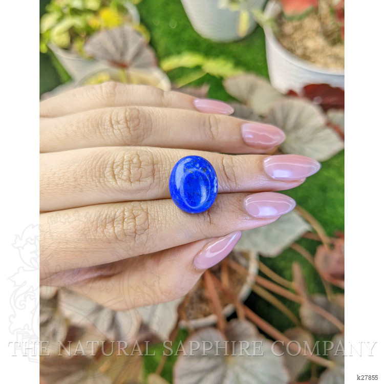 15.64 Ct. Cabochon Lapis from Afghanistan