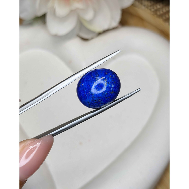 15.64 Ct. Cabochon Lapis from Afghanistan