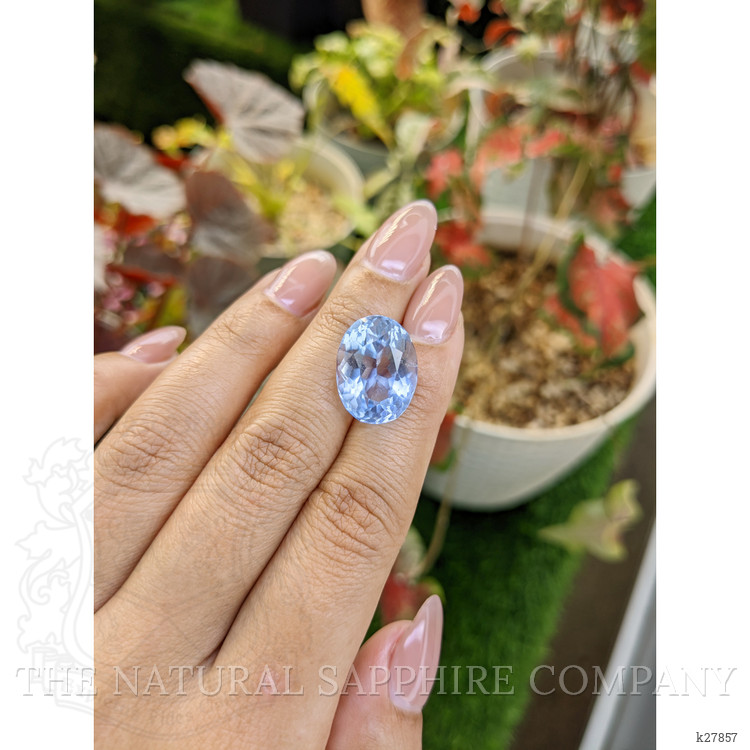 12.91 Ct. Blue Quartz from Brazil