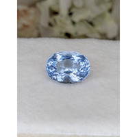 12.91 Ct. Blue Quartz from Brazil Life Style