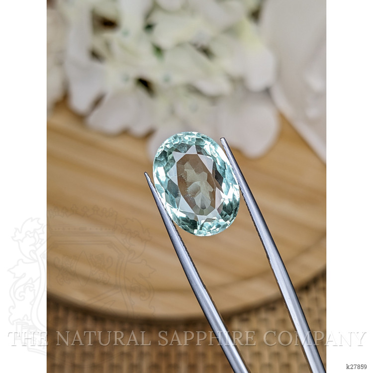 10.26 Ct. Mint Green Prasiolite from Brazil