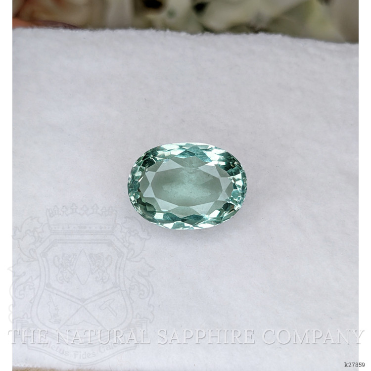 10.26 Ct. Mint Green Prasiolite from Brazil