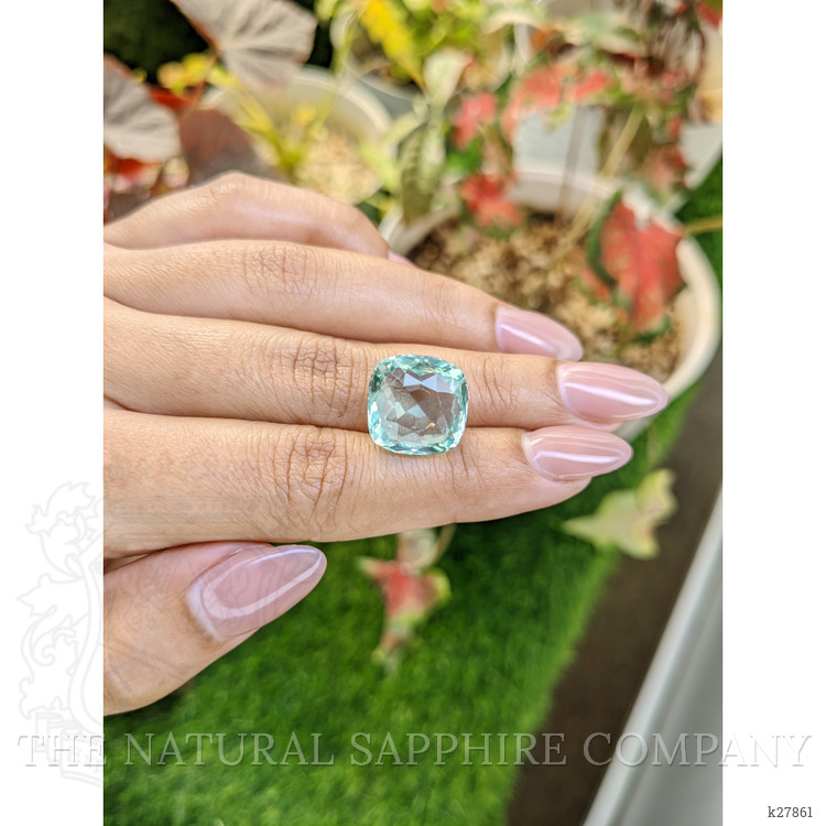 12.01 Ct. Mint Green Prasiolite from Brazil